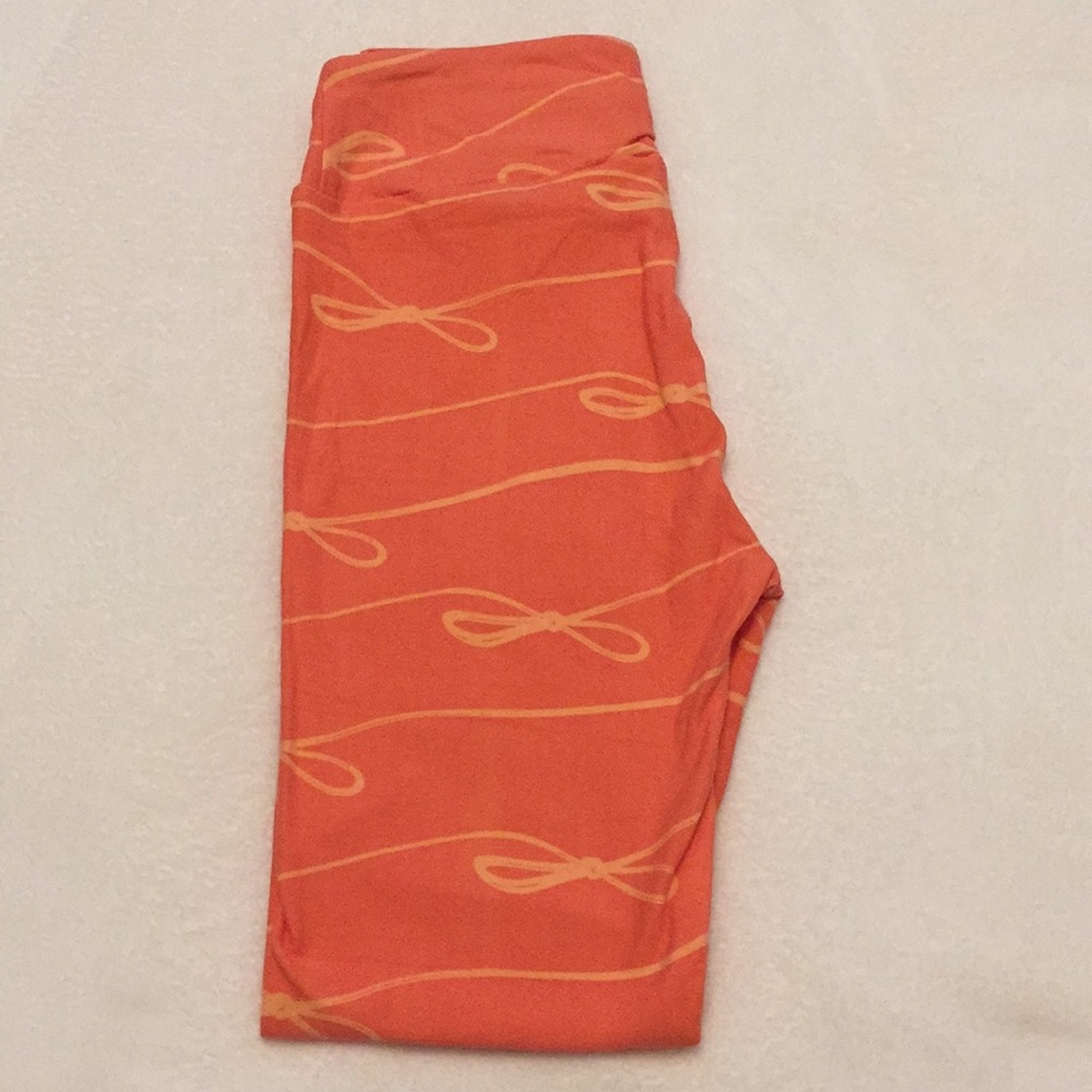 LulaRoe ribbon bows NEW OS leggings